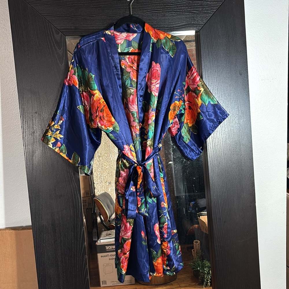 Floral Kimono Robe